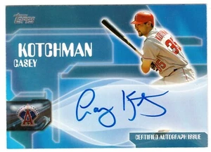 2005 Topps #TA-CK CASEY KOTCHMAN CERTIFIED AUTOGRAPH - Bild 1 von 1
