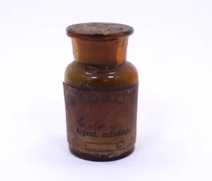 Antike CEBE Argent Colloidale Kolloidales Silber UNGEÖFFNET Original Glas FLASCHE - Bild 1 von 6