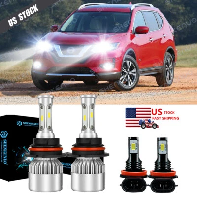 Combo 9007+H11 faros LED antiniebla para Nissan Pathfinder 2005-2009-2012 Foto 1 de 4