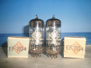 EF804 TELEFUNKEN # <> # Matched Pair # NOS NIB # Same Code (1691) - Bild 1 von 6
