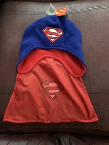 dc comic superman youth beanie Hat - Picture 1 of 10