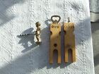 Corkscrew/Opener  Adam and Eve  wooden  saucy theme and Brass Type Brussels Boy