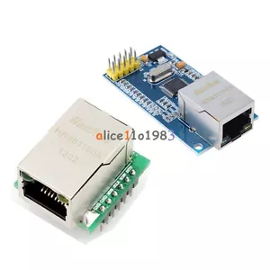 USR-ES1 W5500 Moduły sieciowe Ethernet TCP/IP 51/STM32 SPI Interfejs do Arduino - Zdjęcie 1 z 17