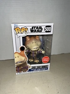 NUOVO - Funko Pop! - Jar Jar Binks (Clone Wars) #500 Star Wars Esclusivo GameStop - Foto 1 di 6