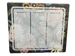New Sealed Butterfly Garden To Do Paper Floral Mouse Pad Papyrus Paper Destiny - Picture 1 of 2