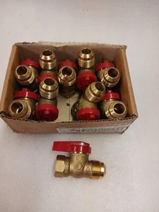 10 Gas Valves B&K Flare X Female Streight 15/16" X 1/2" (CU15) - Picture 1 of 5