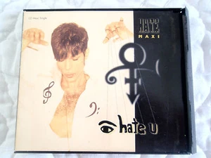 PRINCE I HATE U CD MAXI SINGLE DIGIPAK 4 TRACKS 1995 WARNER BROS NPG US PRESSING - Picture 1 of 8