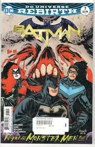 BATMAN #7 (2016) DC UNIVERSE REBIRTH COMICS NIGHTWING! BATWOMAN!! 1° STAMPA! - Foto 1 di 1