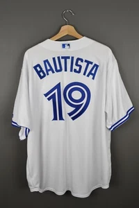 Toronto Blue Jays MLB Jose Bautista 19 Jersey 2XL White Majestic - Picture 1 of 10