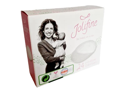 24 Stück Stilleinlagen von Jolifine Vegan extra dünn doppelter Klebestreifen - Bild 1 von 4