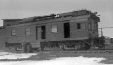 CRI&P Chicago Rock Island & Pacfic Railroad motor car No 9011 Old Train Photo