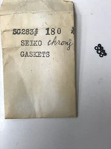 SEIKO BRAND NEW ORIGINAL SG283 SEIKO CHRONOGRAPH GASKETS VARIETY - Picture 1 of 2