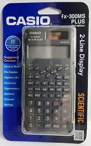 Calculadora Científica Casio FX-300MS Plus 2da Edición ¡NUEVA en Paquete! - Imagen 1 de 4