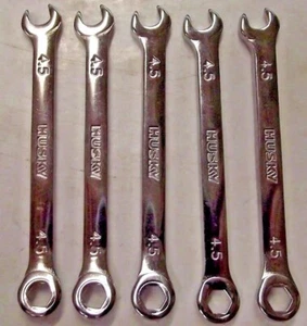 Husky HM6730A0 4.5mm 6pt Combination Wrench 5pcs. - Picture 1 of 1