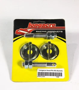 Longacre Hood Pin Kit Aluminum # 2350 NEW in BOX - Picture 1 of 1