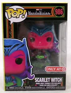 Funko Pop! Marvel Luz Negra Wandavision 986 Bruja Escarlata Objetivo Exclusivo - Imagen 1 de 6