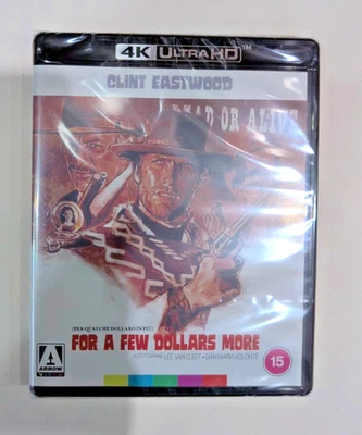 4K UHD BLU-RAY FOR A FEW DOLLARS MORE  CLINT  EASTWOOD NEW SEALED UK STOCK - Image 1 of 2