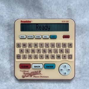 Franklin SCR-226 The Official Scrabble Players Dictionary Electronic Works - Picture 1 of 10