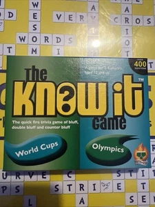 The Know It Game - Quick Fire Trivia - World Cups & Olympics BNIB - Picture 1 of 2