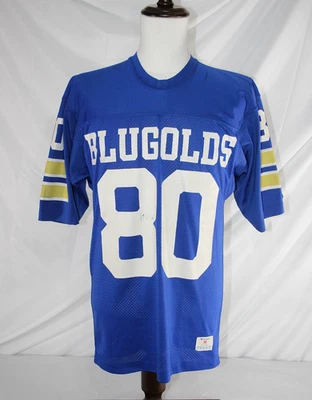 Champion Men’s M Eau Claire #80 Nockels Blugolds Football Jersey Mesh USA Vtg - Image 1 of 4