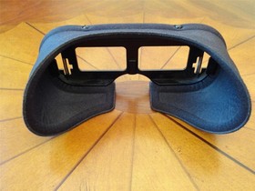 GENUINE Nintendo Virtual Boy 3D Black EYE VISOR shade EXCELLENT CONDITION