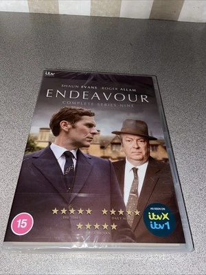 ENDEAVOUR : Complete Series Nine ( 9 ) 2 Disc DVD Set New In Plastic - Image 1 of 2