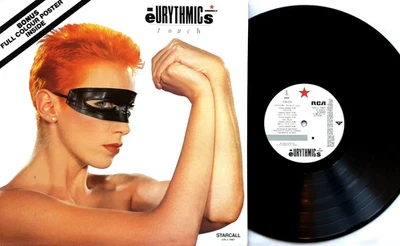 Eurythmics – Touch Vinyl LP 1983 RCA Australia Poster Edition G/Fold – VPL1 7467 - Image 1 of 4