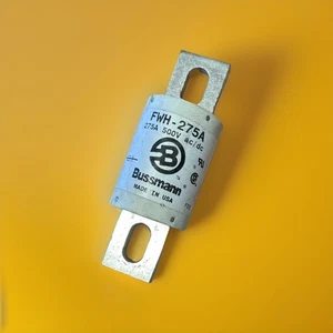 ๐ฅ(AN) ***QTY 2*** Bussmann FWH-275A 275A 1000V Fuse ***FREE SHIPPING*** - Picture 1 of 3