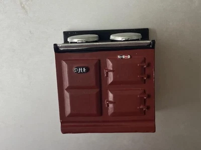 CASA DE MUÑECAS MINIATURA ESCALA 1:12 CASA DE MUÑECAS EMPORIUM AGA ESTUFA BORGOÑA - DF436 Foto 1 de 4