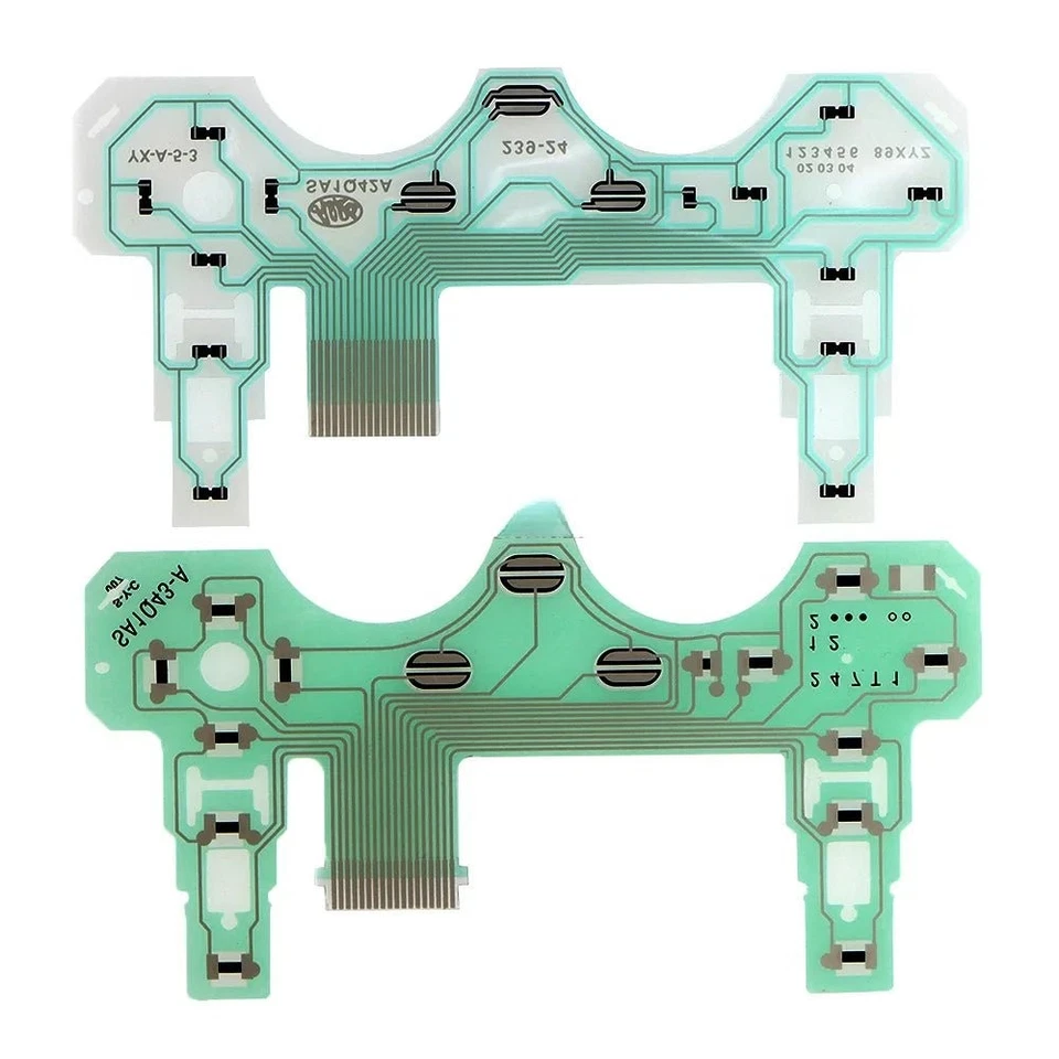 THE TECH STATION UK SA1Q42-A SA1Q43-A for PS2 Controller Conductive Film Flex Cable