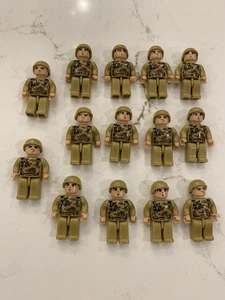Armee Minifiguren Lot Baustein Lego kompatibel Set (14) - Bild 1 von 7