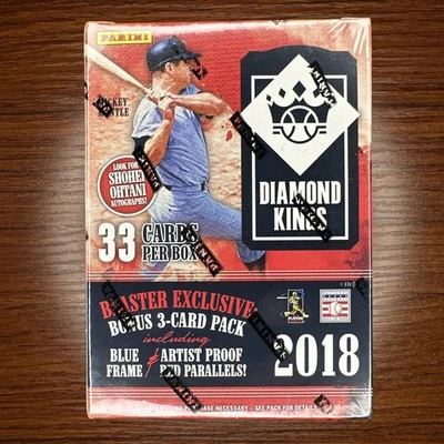 2018 PANINI DIAMOND KINGS BASEBALL Sealed BLASTER Box OHTANI JUDGE TROUT GRIFFEY - Image 1 of 4