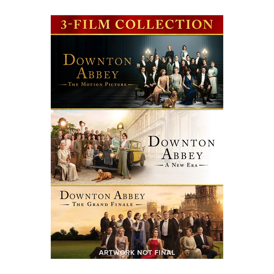 Downton Abbey: 3-Film Collection [PG] DVD Box Set - Pre-sale - Image 1 of 2