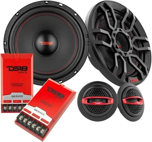 GEN-X6.5C Komponenten-Set - 6,5", 2-Wege, 150 W Max, 50 W RMS, schwarze Papierkegel, Teto - Bild 1 von 9