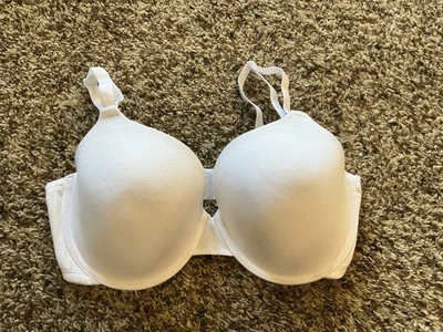 Fruit Of The Loom Lightly Lined T-Shirt Bra Sz 38D White - Image 1 of 4