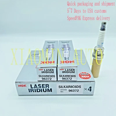 Juego de bujías NGK 6 PIEZAS 96372 (láser iridio) para Maserati Ghibli 3,0 L 2014-2020 Foto 1 de 4