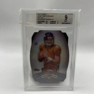 2012 Topps Brock Osweiler Die Cut Card - BGS Mint 9 (Game Time Giveaway) - Picture 1 of 3