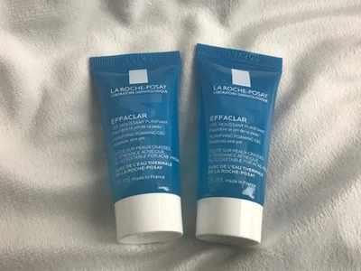 La Roche-Posay Effaclar Purifying Foaming Gel Cleanser 2 X 15ml Travel Size - Image 1 of 4