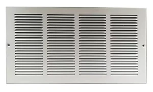 16 x 8 Return Air Grille,White - Picture 1 of 2