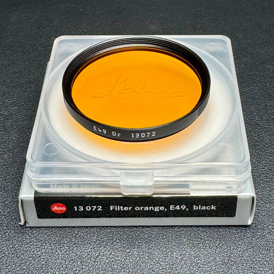 Leica E49 Orange Filter 13072, Boxed - Image 1 of 1