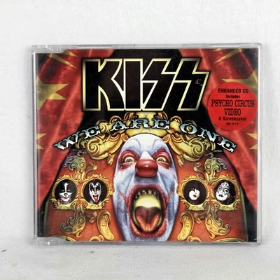 KISS We Are One CD Single 4 Tracks Enhanced Australian Pressing Hype Sticker - Image 1 of 4