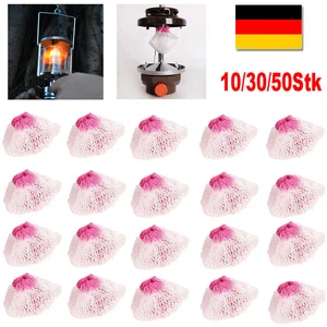 10/30/50Stk Universal Gas Laterne Glühstrumpf Für Camping Gaz Wandern Lampe DE
