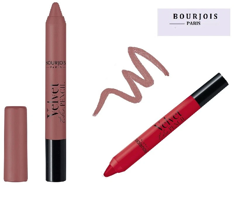 Bourjois Velvet The Pencil Stunning Matte Lipstick 2in1 Creamy-8H-Choose Shade - Image 1 of 1