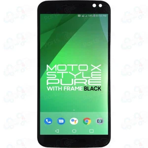 For Motorola Moto X Style Pure Edition LCD with Touch + Frame Black (XT1575) - Photo 1 sur 3