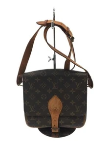 LOUIS VUITTON Schultertasche Cartesière 26 Monogram Braun PVC M51252 Gebraucht - Bild 1 von 7