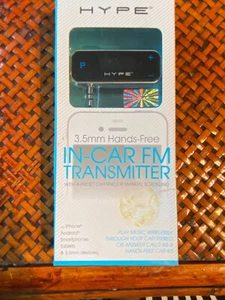 Transmisor FM estéreo manos libres Bluetooth inalámbrico recargable de 3,5 mm para automóvil - Imagen 1 de 7