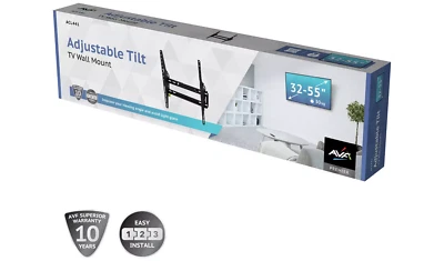 AVF Tilting 32 - 55 Inch LCD LED TV Wall Bracket 940/4803 — 第 1/4 张图片