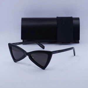 Nuevas gafas de sol Saint Laurent SL207 JERRY 005 negras brillantes/negras 53-19-145 - Imagen 1 de 7