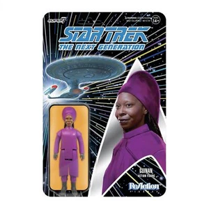 Star Trek The Next Generation Guinan Whoopi Goldberg TNG ReAction Figure Super7 - Picture 1 of 2
