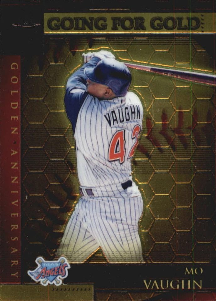 2001 Topps Chrome Golden Anniversary #GA48 Mo Vaughn - NM-MT - Image 1 of 2